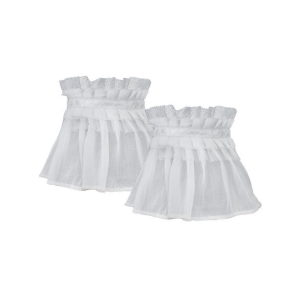 1Pair Sheer Detachable Cuffs Mesh Fake Flared Sleeves Tulle False Cuffs For Women Performance Runway Show Dress Accessories One Size
1Pair Sheer Detachable Cuffs Mesh Fake Flared Sleeves Tulle False Cuffs For Women Performance Runway Show Dress Accessories One Size