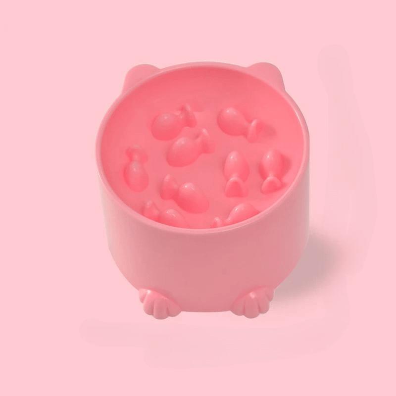 Cat Slow Food Bowl Small Cat And Dog Anti-choking Bowl Neck Protection Design Cat And Dog Feeding Device Pet Supplies рожевий
Cat Slow Food Bowl Small Cat And Dog Anti-choking Bowl Neck Protection Design Cat And Dog Feeding Device Pet Supplies рожевий