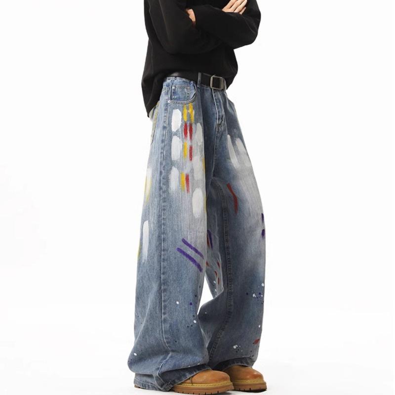 JYL Unisex Flare Jeans Cross-Border American Patch Splash Straight Denim Pants 3XL безодня
JYL Unisex Flare Jeans Cross-Border American Patch Splash Straight Denim Pants 3XL безодня