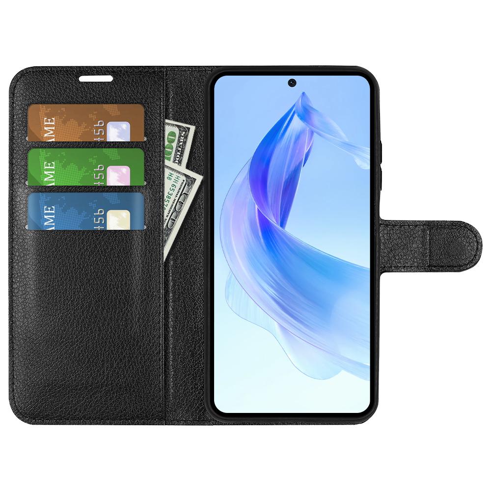 For Honor 90 Lite 5G/X50i 5G Anti-scratch Phone Stand Cover PU Leather Litchi Texture Wallet Case Black
For Honor 90 Lite 5G/X50i 5G Anti-scratch Phone Stand Cover PU Leather Litchi Texture Wallet Case Black