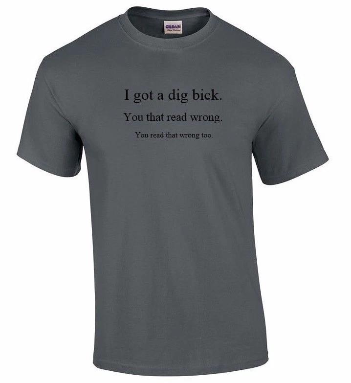 I got Dig Bick Sarcastic Adult Humor Gift Funny Novelty Charcoal Gray T-Shirt 4XL
I got Dig Bick Sarcastic Adult Humor Gift Funny Novelty Charcoal Gray T-Shirt 4XL