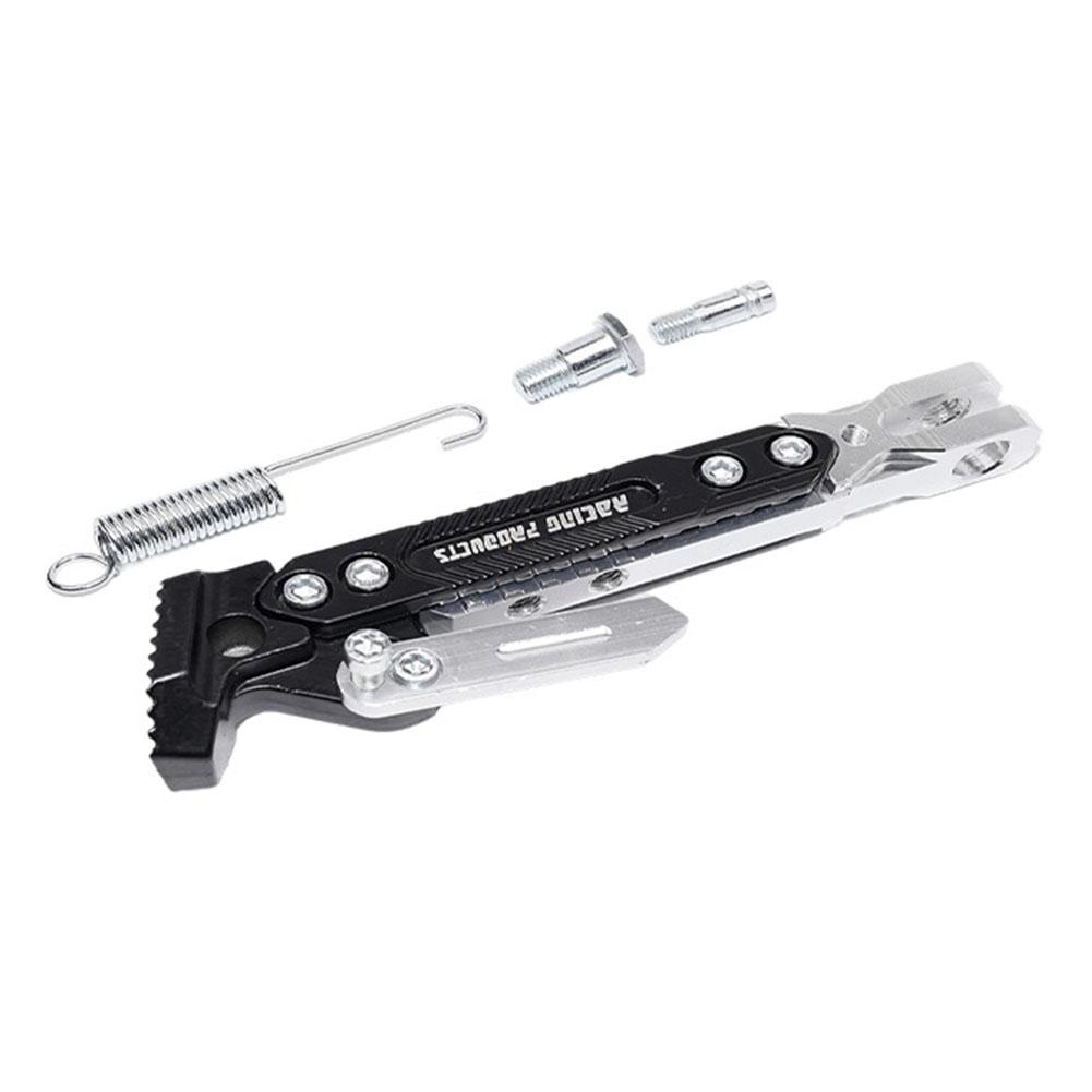 Motorcycle Kickstand Adjustable Height With Six Levels For Electric Motorbike Motorcycle Accessories Kick Stand Parking Bracket срібний
Motorcycle Kickstand Adjustable Height With Six Levels For Electric Motorbike Motorcycle Accessories Kick Stand Parking Bracket срібний
