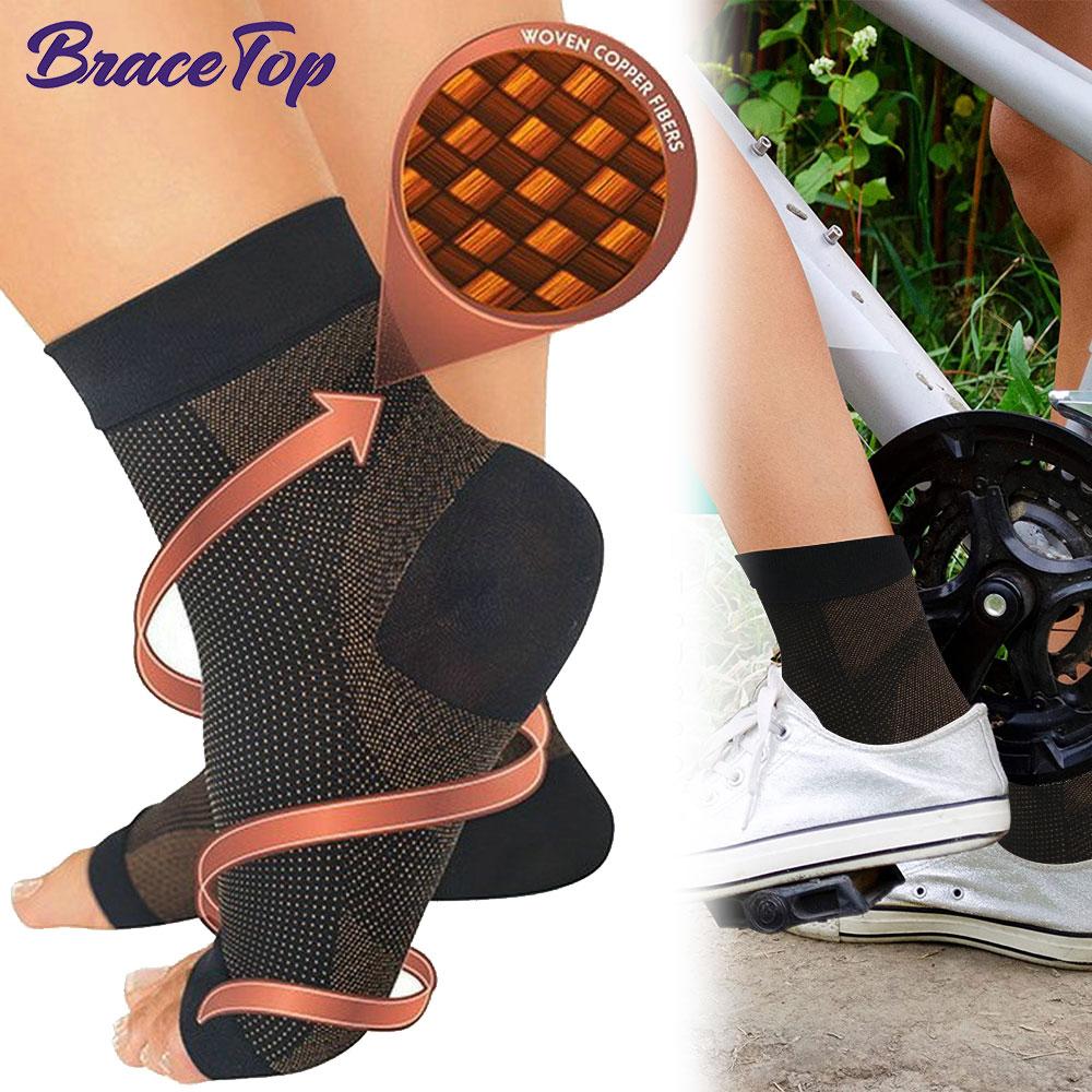 Copper Infused Compression Foot Sleeves For Arch Pain Plantar Fasciitis Relief Reduce Swelling Heel Spurs Support S/M
Copper Infused Compression Foot Sleeves For Arch Pain Plantar Fasciitis Relief Reduce Swelling Heel Spurs Support S/M
