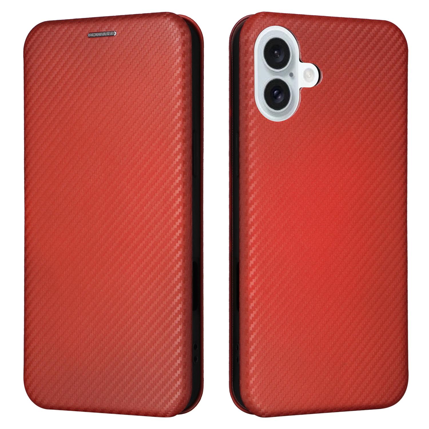 For iPhone 16 Case PU Leather Carbon Fiber Texture Flip Phone Cover D
For iPhone 16 Case PU Leather Carbon Fiber Texture Flip Phone Cover D