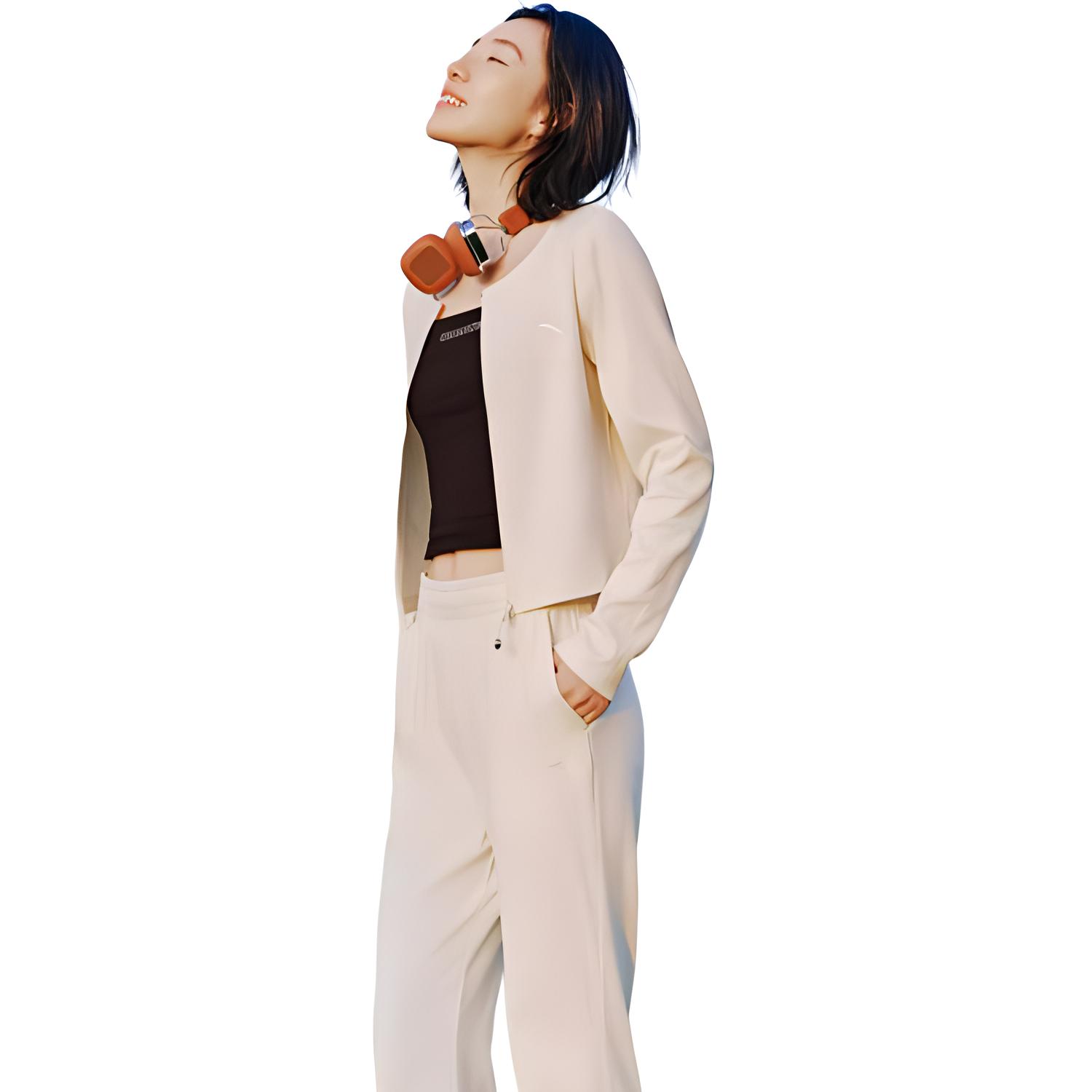 Anta Sports Lifestyle Series Solid Color Zipper Comfortable Breathable Versatile Jacket Women Jacket Vanilla Cream 962517706-1 M
Anta Sports Lifestyle Series Solid Color Zipper Comfortable Breathable Versatile Jacket Women Jacket Vanilla Cream 962517706-1 M