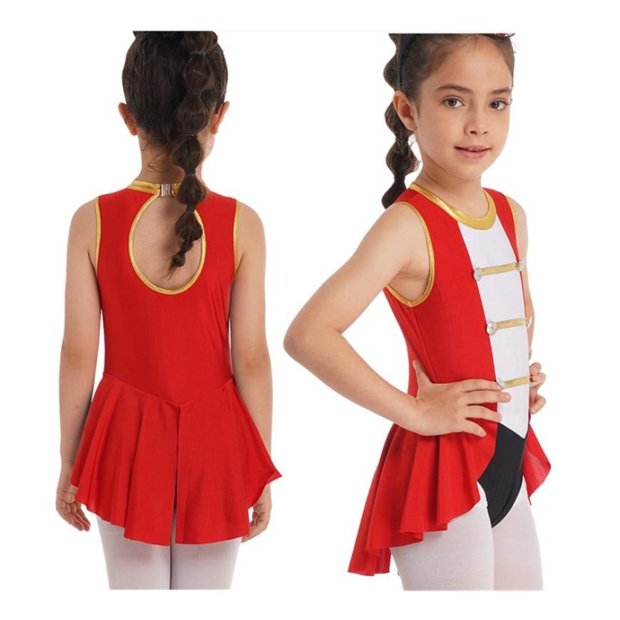 Kids Girls Circus Dress Up Costume Sleeveless Back Hollow Out Vintage Buttons Adorned Color Contrast Cosplay Jumpsuit 12-14 Years червоний
Kids Girls Circus Dress Up Costume Sleeveless Back Hollow Out Vintage Buttons Adorned Color Contrast Cosplay Jumpsuit 12-14 Years червоний