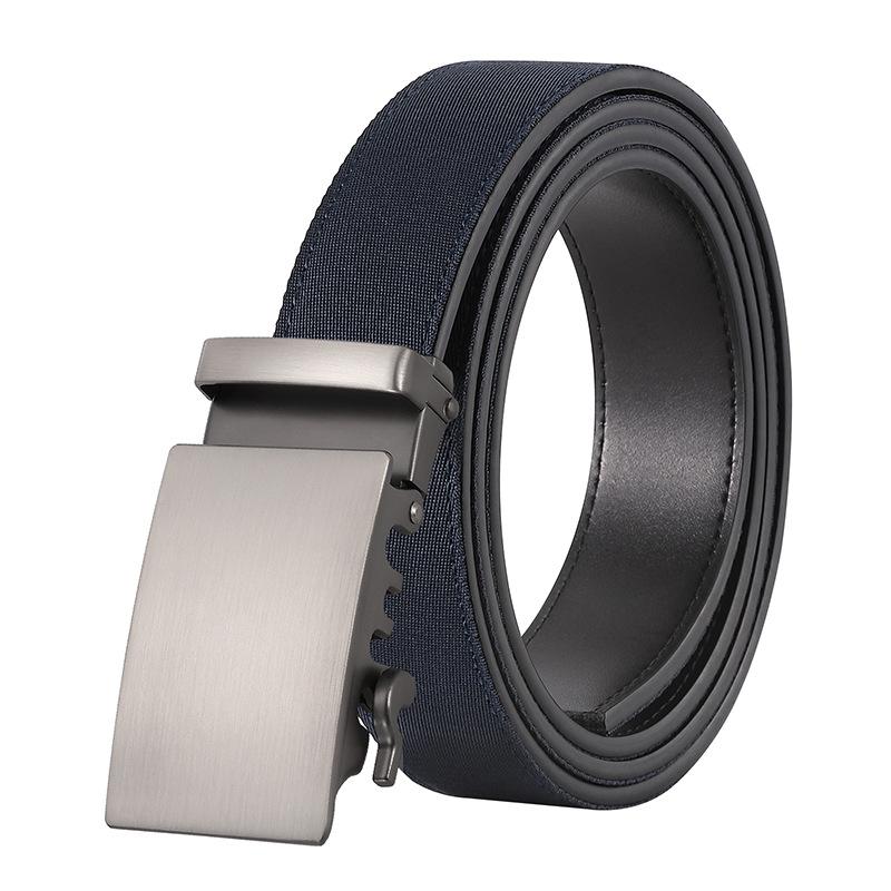 Men S 3.25Cm Canvas Automatic Buckle Ribbon Business Casual Belt With Casual Pants 140*3.15cm
Men S 3.25Cm Canvas Automatic Buckle Ribbon Business Casual Belt With Casual Pants 140*3.15cm