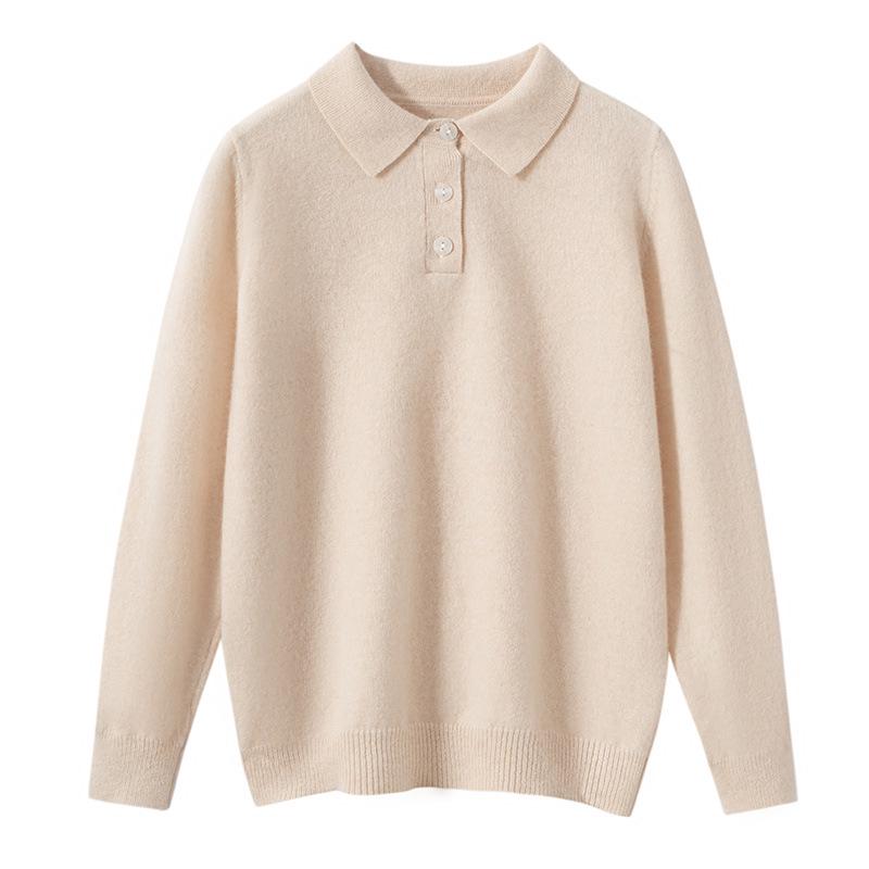Premium Wool Polo Collar Sweater for Boys and Girls - Solid Color, Autumn/Winter Base Layer 130 cm бежевий
Premium Wool Polo Collar Sweater for Boys and Girls - Solid Color, Autumn/Winter Base Layer 130 cm бежевий