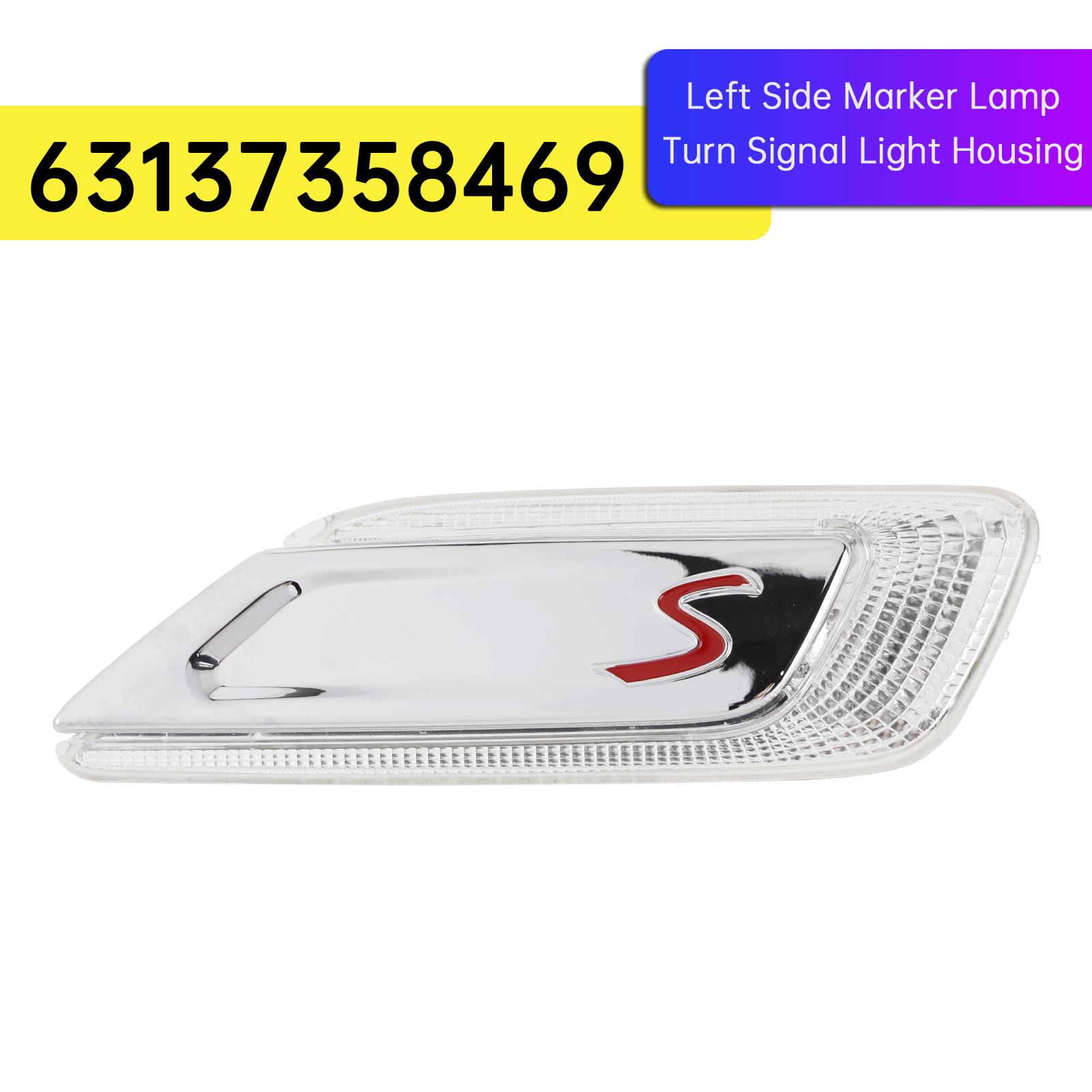 Left Side Marker Lamp Turn Signal Light Housing for MINI F54 Cooper S 2015-2023
Left Side Marker Lamp Turn Signal Light Housing for MINI F54 Cooper S 2015-2023