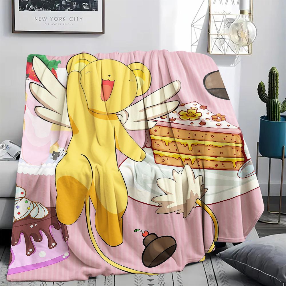 Cardcaptor Sakura Kero Theme flannel blanket, lightweight and warm for home use, ideal gift for fans 75x90cm
Cardcaptor Sakura Kero Theme flannel blanket, lightweight and warm for home use, ideal gift for fans 75x90cm