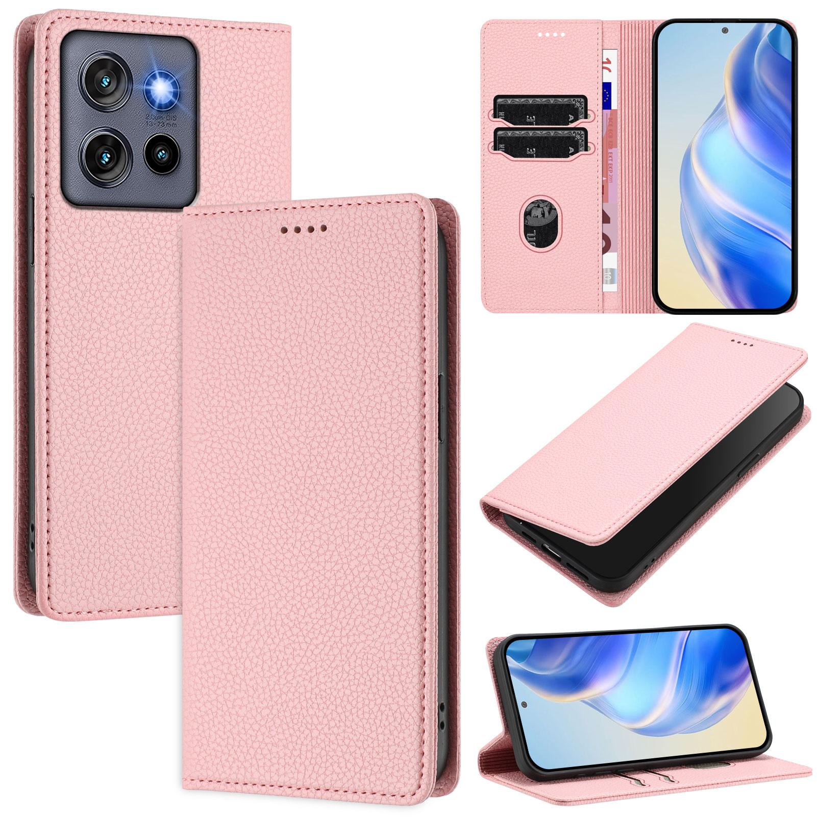 For Motorola Edge 50 Neo 5G Wallet Case RFID Blocking Litchi Texture Leather Mobile Cover Pink
For Motorola Edge 50 Neo 5G Wallet Case RFID Blocking Litchi Texture Leather Mobile Cover Pink