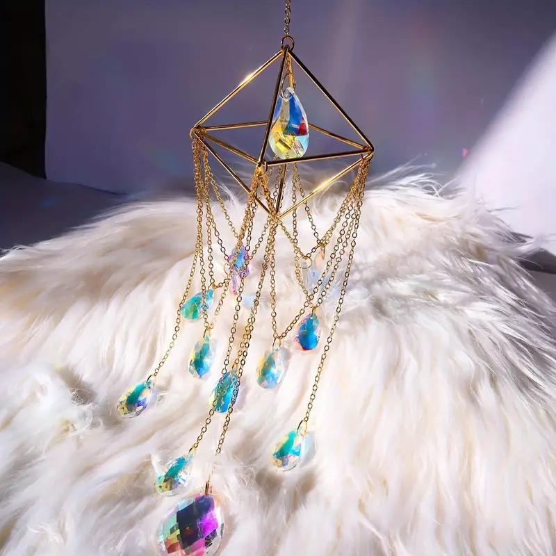 1 шт. садовый металлический кристалл звезда луна ловец солнца подвесное украшение на окно, спальня колокольчики подвесное украшение на стену деко
1 шт. садовый металлический кристалл звезда луна ловец солнца подвесное украшение на окно, спальня колокольчики подвесное украшение на стену деко