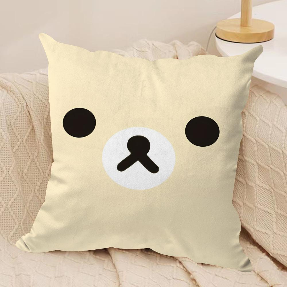 Cute RRilakkumaS Cushion Cover Soft Plush Fabric DoubleSided Printed Cushion Covers for All Seasons Home Decor 30x30cm
Cute RRilakkumaS Cushion Cover Soft Plush Fabric DoubleSided Printed Cushion Covers for All Seasons Home Decor 30x30cm