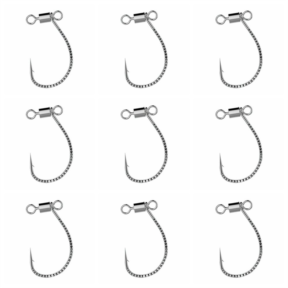 High Carbon Steel Wacky Hook Long Shank Swivel Fishing Hook Down Shot Rig Hook Bass Fishing 1
High Carbon Steel Wacky Hook Long Shank Swivel Fishing Hook Down Shot Rig Hook Bass Fishing 1