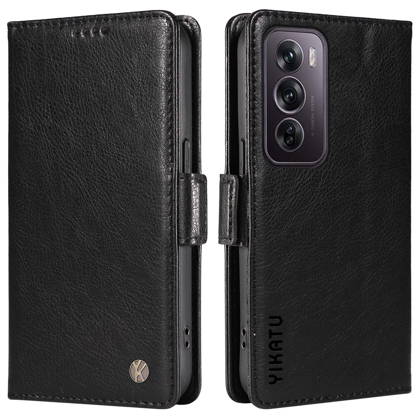 YIKATU YK-007 For Oppo Reno12 Pro 5G (Global)/(China) Phone Case Litchi Texture Leather Cover Black
YIKATU YK-007 For Oppo Reno12 Pro 5G (Global)/(China) Phone Case Litchi Texture Leather Cover Black