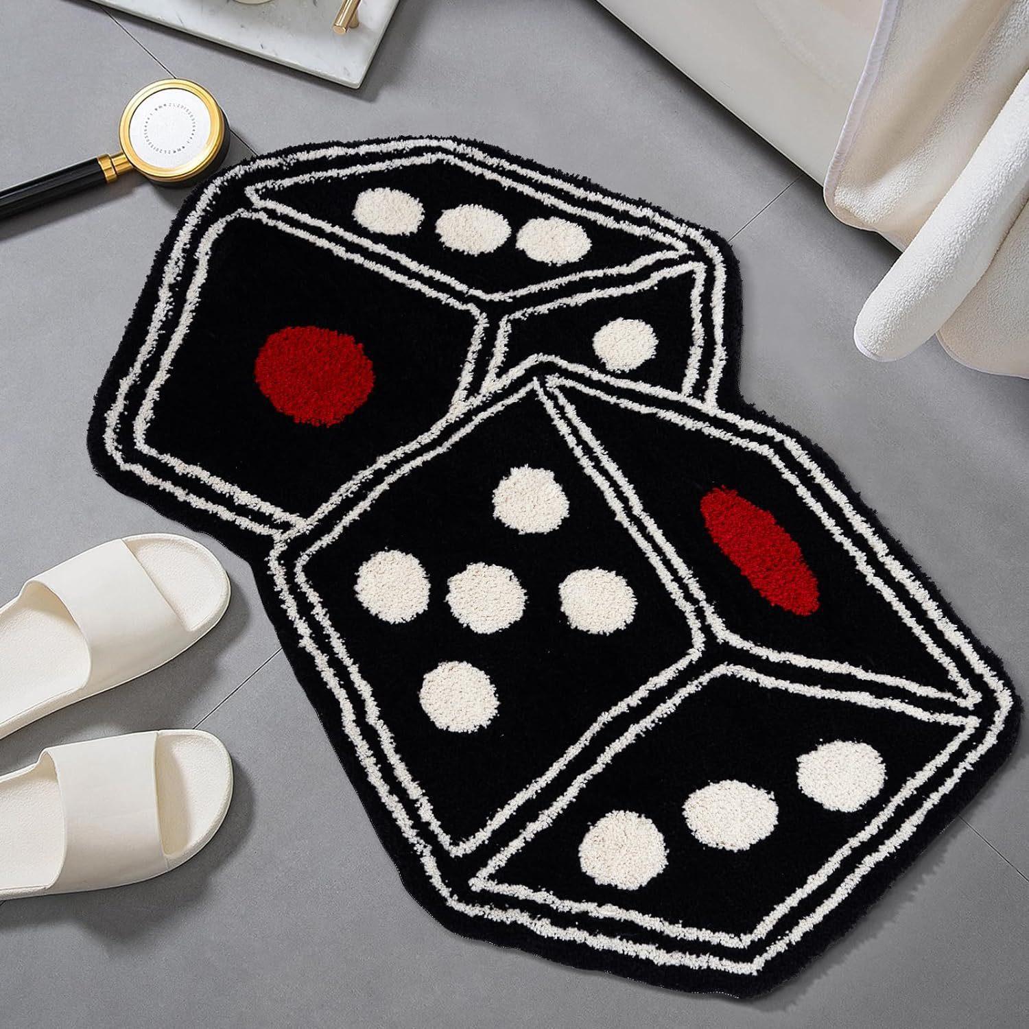 Irregular Dice Shaped Floor Mat Bedroom Decoration Bedside Carpet Bathroom Bathroom Door Non Slip Mat 40*60cm
Irregular Dice Shaped Floor Mat Bedroom Decoration Bedside Carpet Bathroom Bathroom Door Non Slip Mat 40*60cm