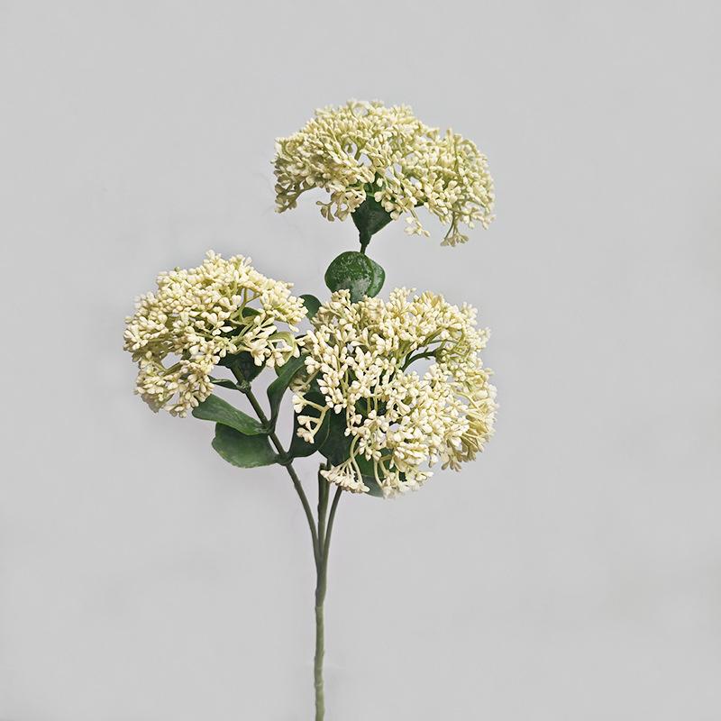 Babao fruit simulated flower multi-headed rice fruit soft glue cauliflower fake flower indoor display
Babao fruit simulated flower multi-headed rice fruit soft glue cauliflower fake flower indoor display