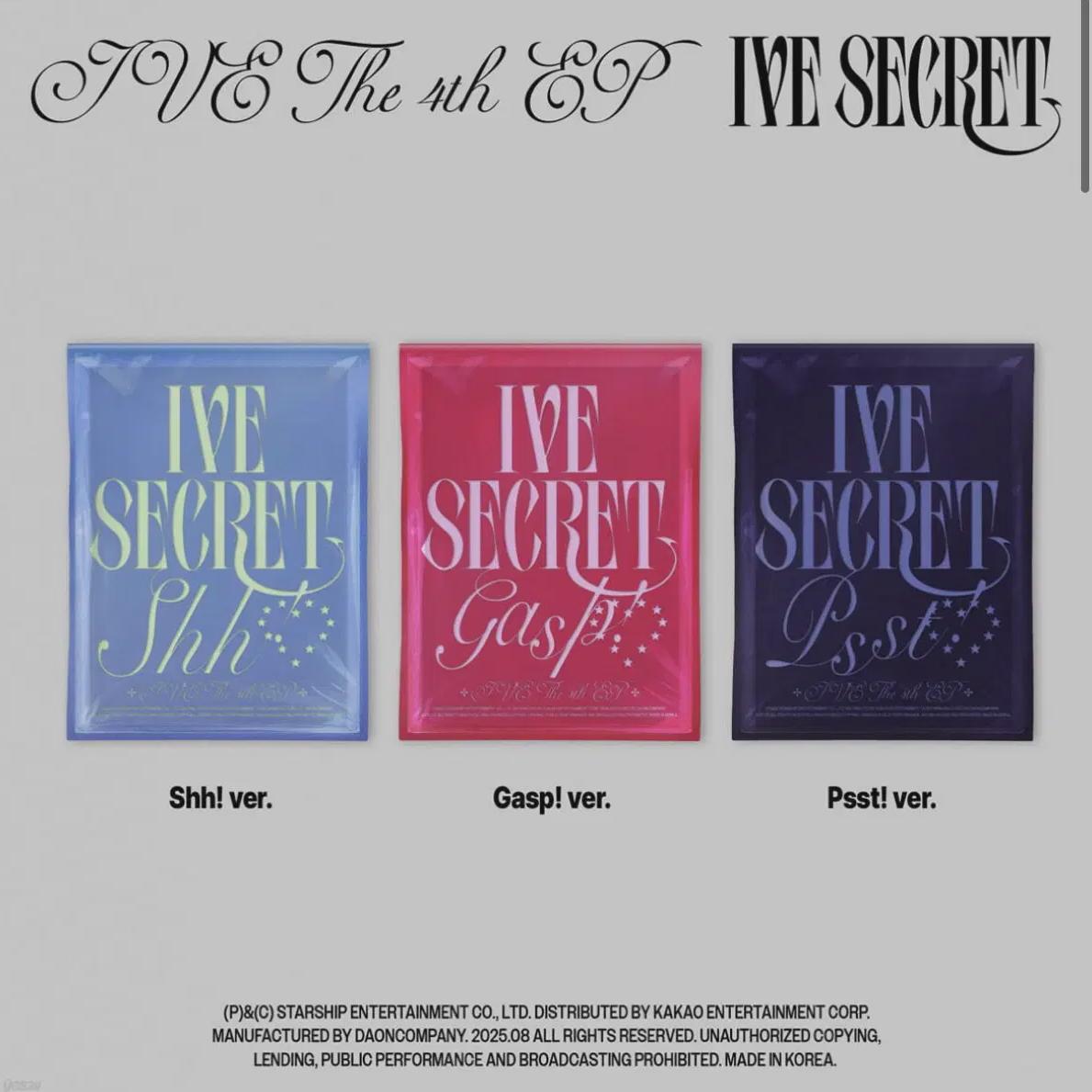 IVE Ив Вол. 4 Секретных Невыпущенных Альбома Xoxz
IVE Ив Вол. 4 Секретных Невыпущенных Альбома Xoxz