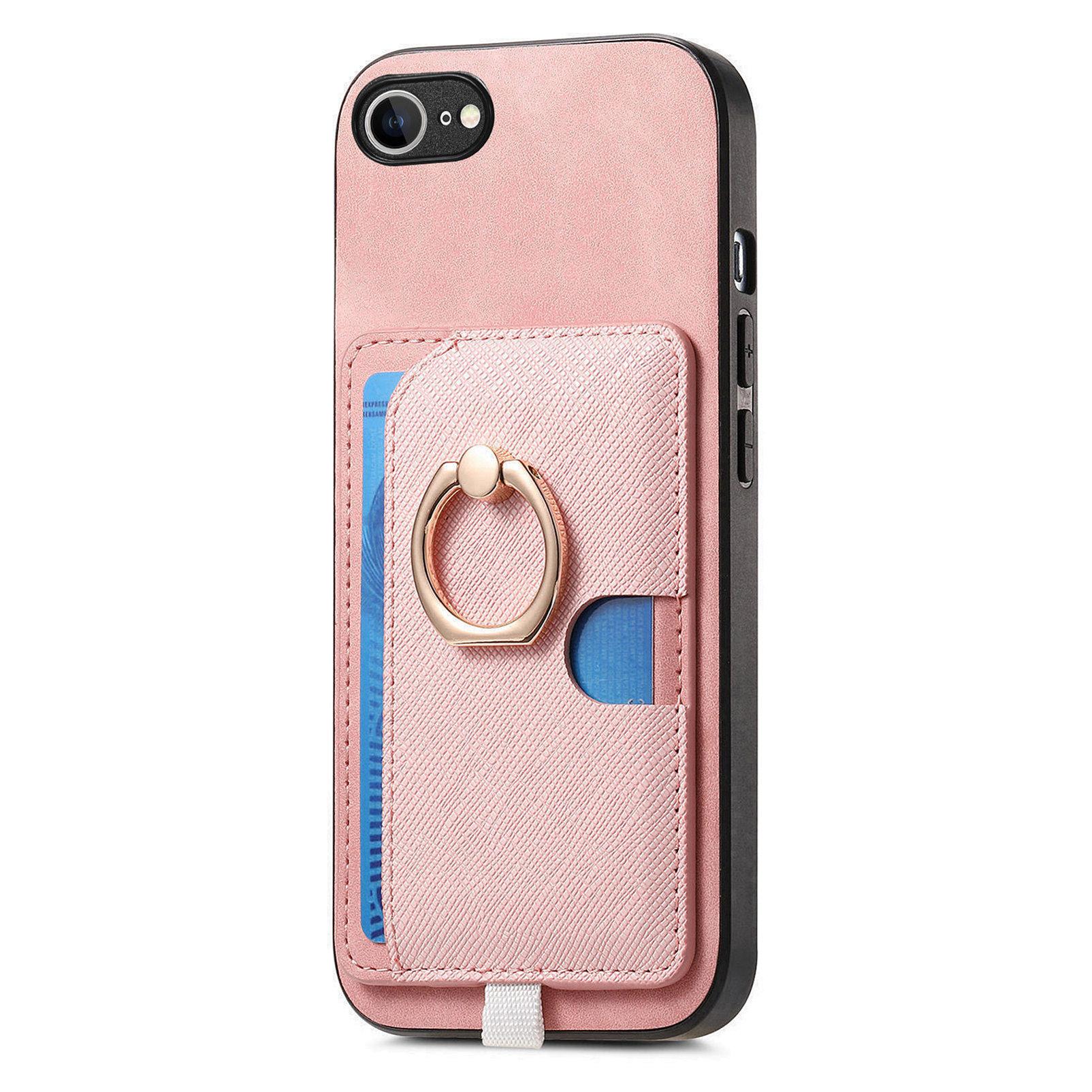 For iPhone 16e Case Ring Kickstand Leather+TPU+PC Phone Cover Detachable Card Holder Green
For iPhone 16e Case Ring Kickstand Leather+TPU+PC Phone Cover Detachable Card Holder Green