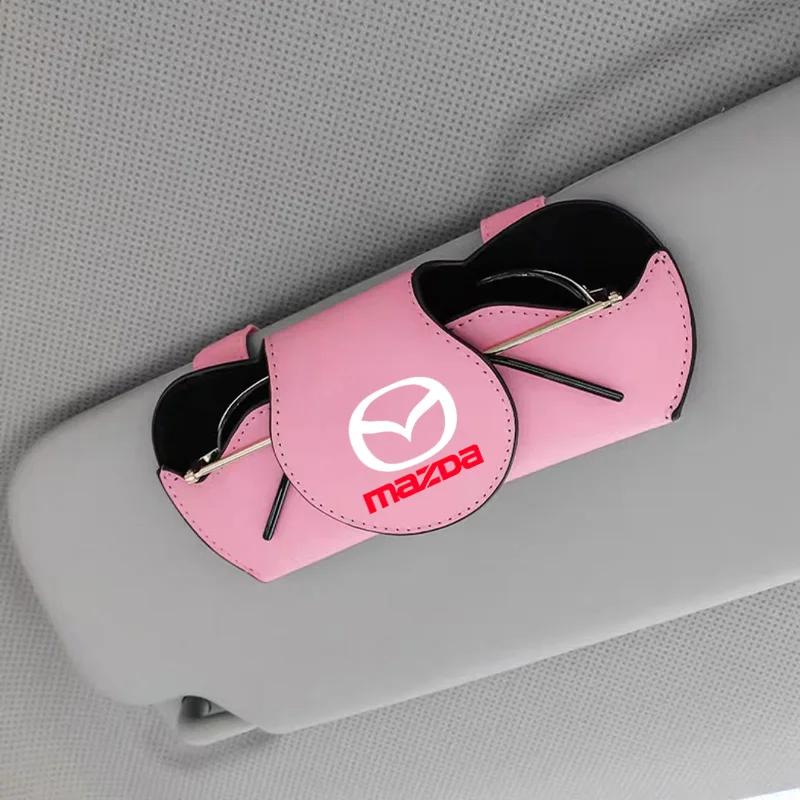 2025 Hot Car Sun Visor Leather Sunglasses Holder Car Glasses Clip for Mazda Skyactiv 3 6 Axela Atenza CX 5 CX3 Demio MX5 car acc
2025 Hot Car Sun Visor Leather Sunglasses Holder Car Glasses Clip for Mazda Skyactiv 3 6 Axela Atenza CX 5 CX3 Demio MX5 car acc