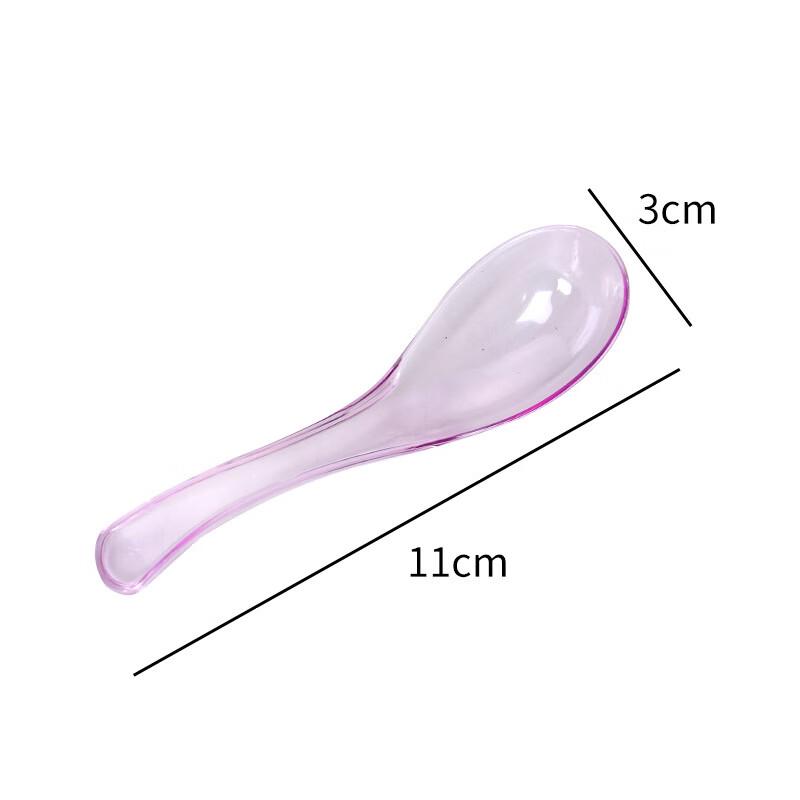 Thickened Crystal Disposable Soup Spoons
Thickened Crystal Disposable Soup Spoons