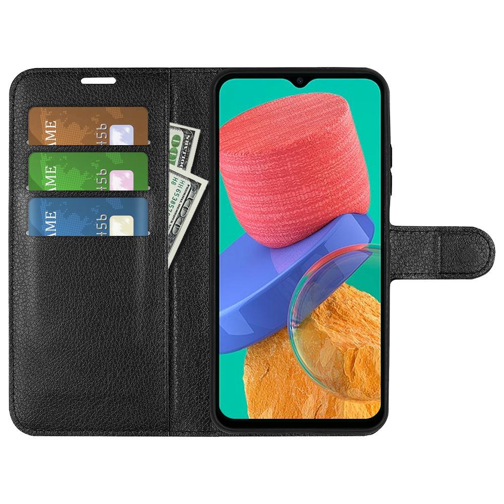 For Samsung Galaxy M33 5G (Global Version) Litchi Texture Leather Case Shockproof Stand Wallet Phone Protective Cover Black
For Samsung Galaxy M33 5G (Global Version) Litchi Texture Leather Case Shockproof Stand Wallet Phone Protective Cover Black