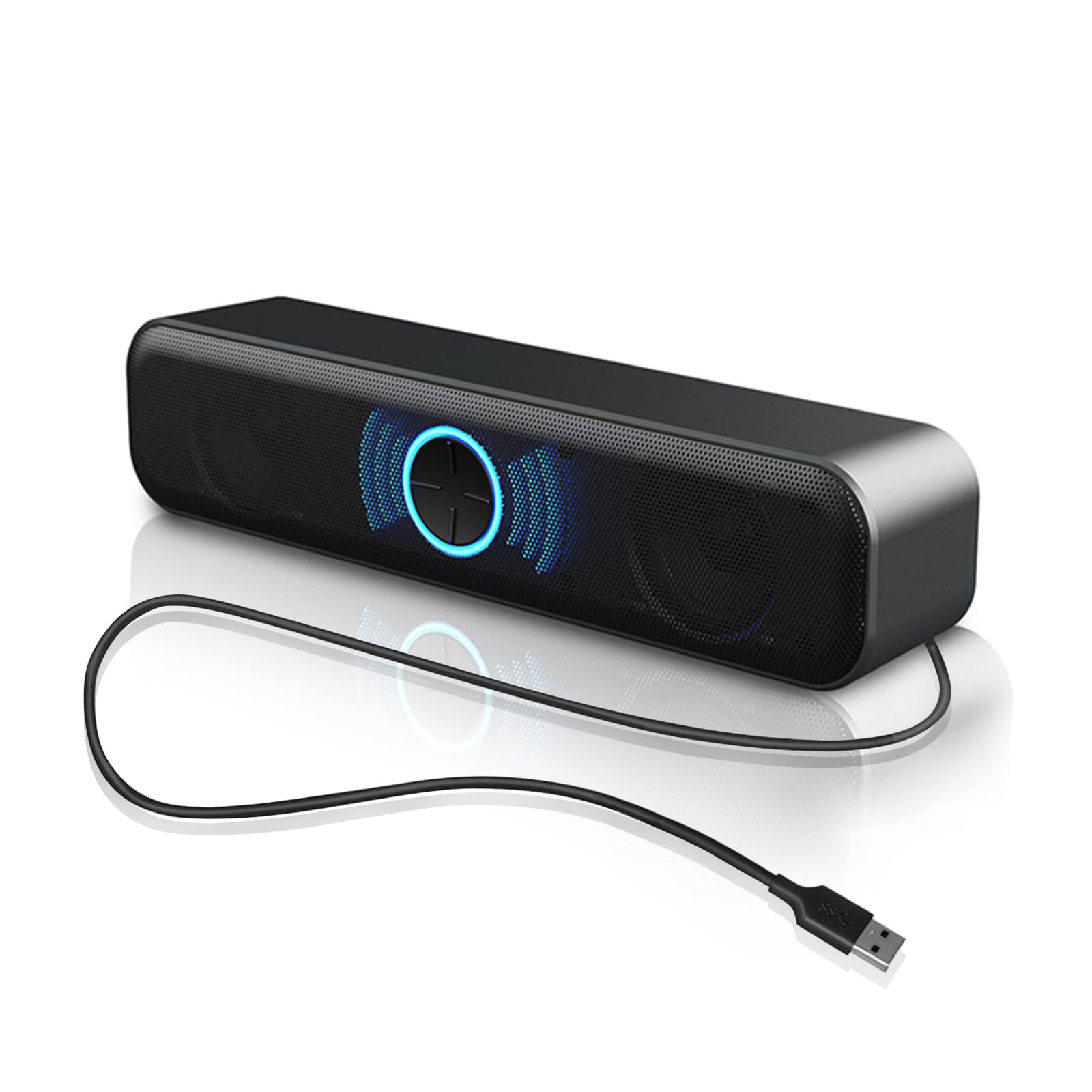 Apqfw PC Speaker USB Computer Speaker Проводное USB-подключение Компьютер Ноутбук со светодиодной подсветкой Громкий Черный HM05-5013,
Apqfw PC Speaker USB Computer Speaker Проводное USB-подключение Компьютер Ноутбук со светодиодной подсветкой Громкий Черный HM05-5013,