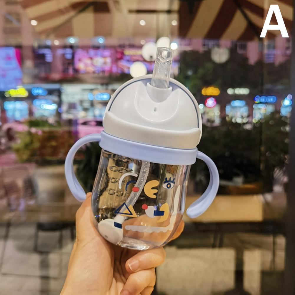 250ml Cute Cartoon Anti-Choking Handle Cup Gravity Ball Water Cup Animal Cup Baby Wide Caliber Drinking Milk Water Bottle
250ml Cute Cartoon Anti-Choking Handle Cup Gravity Ball Water Cup Animal Cup Baby Wide Caliber Drinking Milk Water Bottle