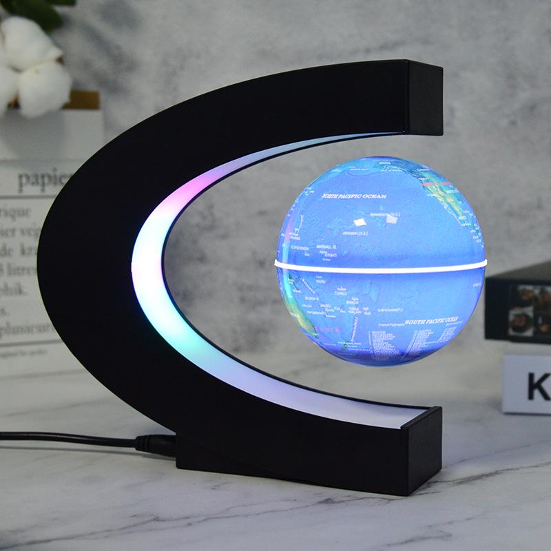 Luminous 3-inch Magnetic Levitation Globe - Creative Gift and Ornament Blue with white light
Luminous 3-inch Magnetic Levitation Globe - Creative Gift and Ornament Blue with white light