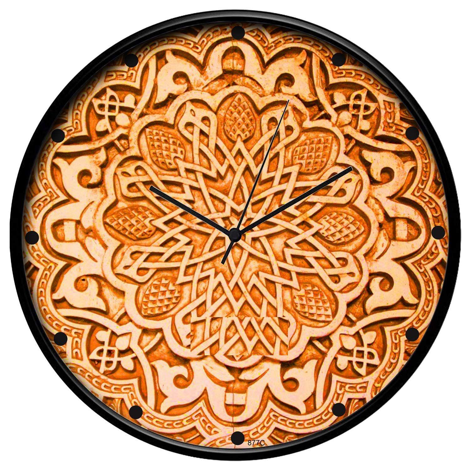 12-inch Designer Plastic Analogue Round WallClock for Home, Kitchen, Living Room, Bedroom, Office (30 cm x 30 cm x 6 cm)
12-inch Designer Plastic Analogue Round WallClock for Home, Kitchen, Living Room, Bedroom, Office (30 cm x 30 cm x 6 cm)