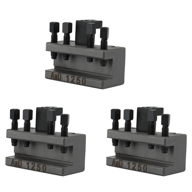 Aug. 3Pcs Lathe Quick Change Tool Post Spare Parts Aad1250 Lathe Accessories чорний
Aug. 3Pcs Lathe Quick Change Tool Post Spare Parts Aad1250 Lathe Accessories чорний