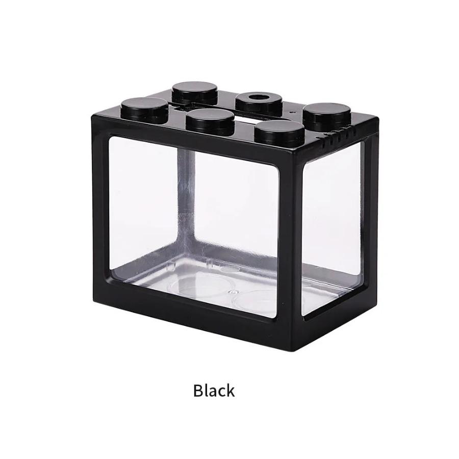 Creative Combinable Ecological Small Fish Tank Mini Aquarium Betta Fishbowl Ant Box Crawler Box DIY Aquarium Landscaping чорний
Creative Combinable Ecological Small Fish Tank Mini Aquarium Betta Fishbowl Ant Box Crawler Box DIY Aquarium Landscaping чорний