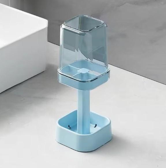 1pc Toothbrush and toothpaste storage rack, simple mouthwash cup, wash cup синій
1pc Toothbrush and toothpaste storage rack, simple mouthwash cup, wash cup синій