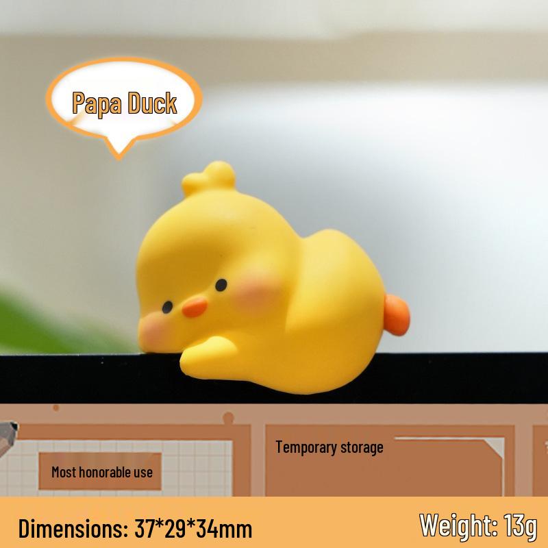 Cute Little Duck Office and Car Ornament by Pappa Meng Leyuan
Cute Little Duck Office and Car Ornament by Pappa Meng Leyuan