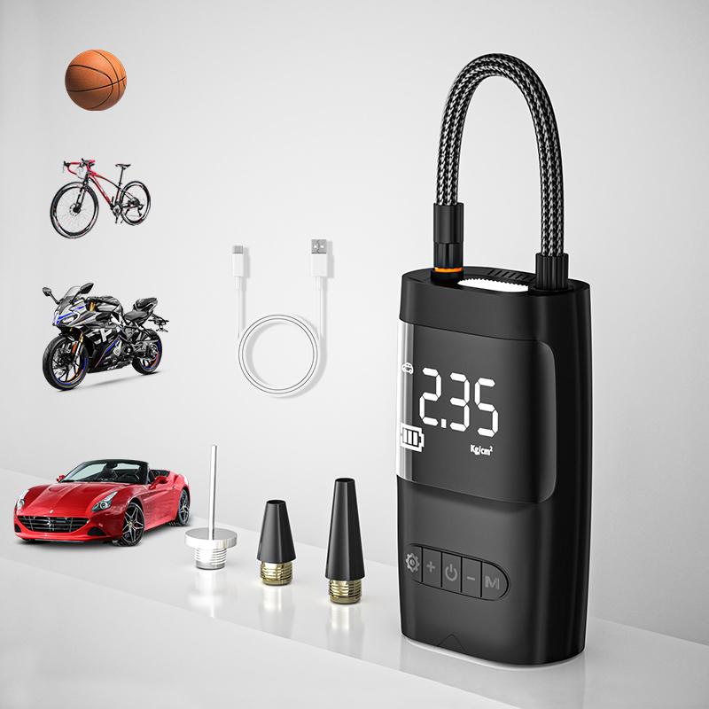 Portable Wireless Mini Air Pump -Rechargeable ,Fast Inflating, LED Light ,Compact Design -Perfect for Car ,Motocycle, Bicycle чёрный
Portable Wireless Mini Air Pump -Rechargeable ,Fast Inflating, LED Light ,Compact Design -Perfect for Car ,Motocycle, Bicycle чёрный