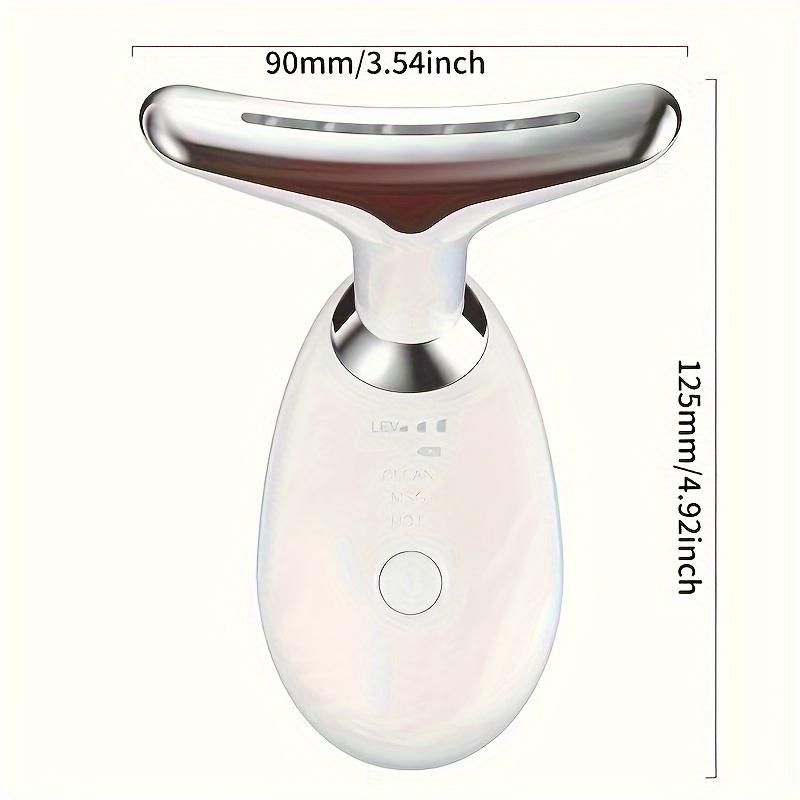 Rechargeable 3-Color Led Light Facial & Neck Massager - Usb Charging, Acrylic, Fragrance-Free For Smooth, Radiant Skin
Rechargeable 3-Color Led Light Facial & Neck Massager - Usb Charging, Acrylic, Fragrance-Free For Smooth, Radiant Skin