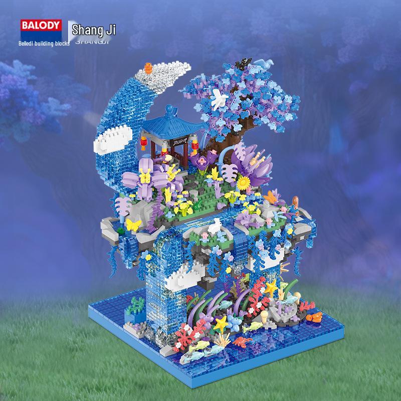 BeileDi Dreamy Chinese Style Architectural Model Building Blocks - Girl s Gift 16636
BeileDi Dreamy Chinese Style Architectural Model Building Blocks - Girl s Gift 16636