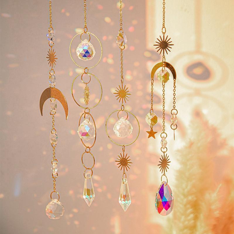 Crystal Suncatcher Crystal Wind Chimes Garden Rainbow Sun Catcher Garden Hanging Pendant Window Wind Music Home Garden Decor
Crystal Suncatcher Crystal Wind Chimes Garden Rainbow Sun Catcher Garden Hanging Pendant Window Wind Music Home Garden Decor