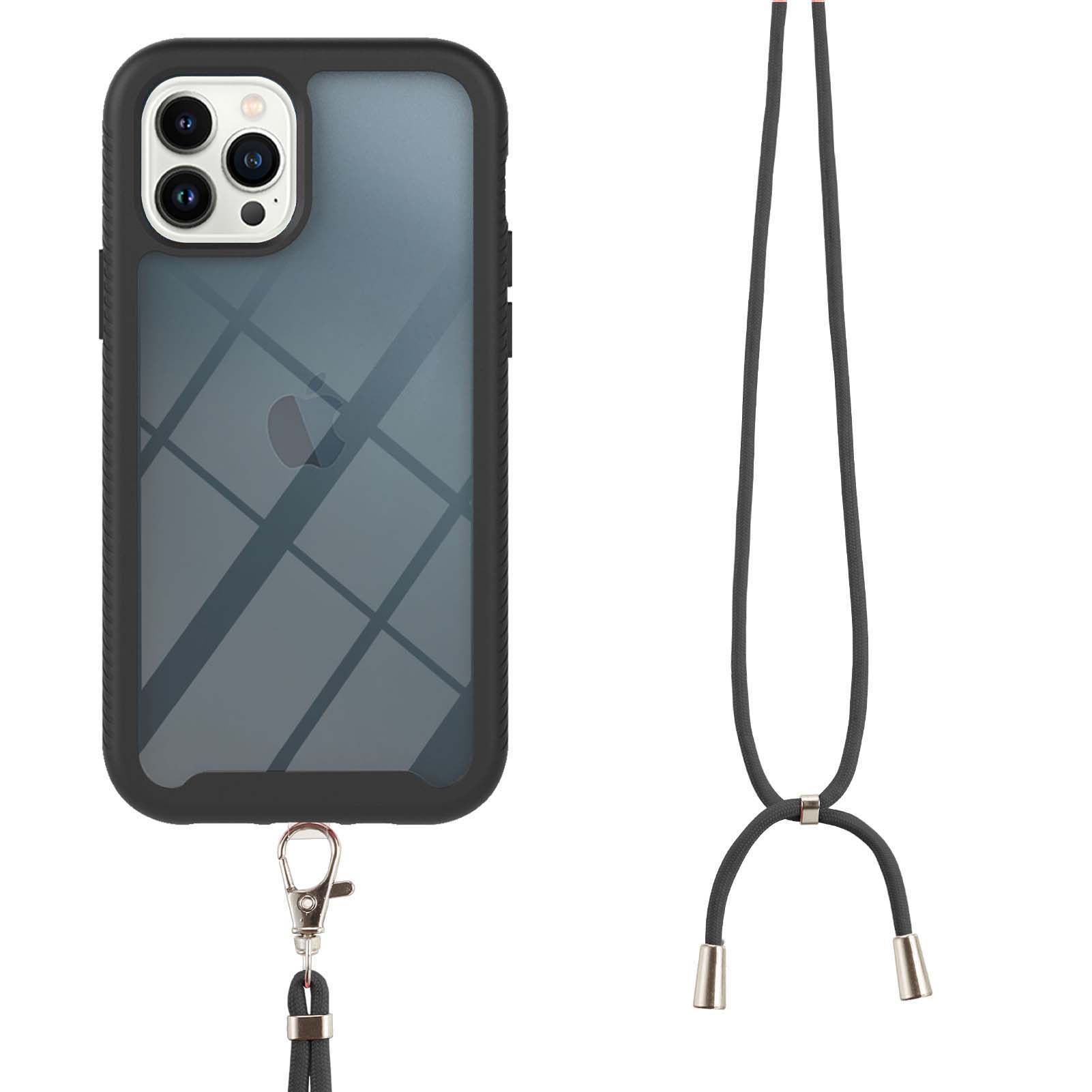 YB PC Series-4 Phone Case for iPhone 15 Pro,PC+TPU Shockproof Back Cover with Lanyard Black
YB PC Series-4 Phone Case for iPhone 15 Pro,PC+TPU Shockproof Back Cover with Lanyard Black