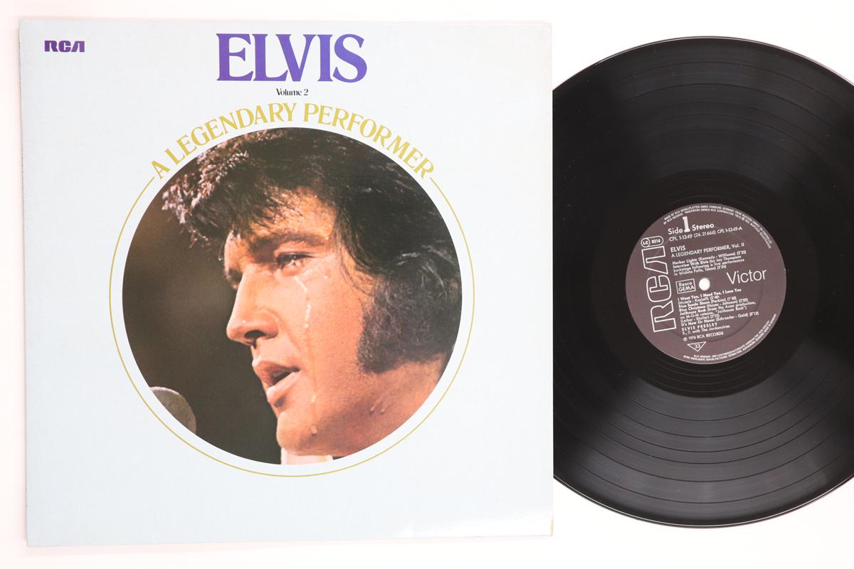 LP Record ELVIS PRESLEY A Legendary Performer Volume 2 CPL11349 RCA 1976 Germany Rock Used
LP Record ELVIS PRESLEY A Legendary Performer Volume 2 CPL11349 RCA 1976 Germany Rock Used