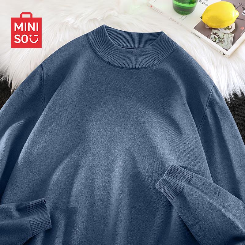 MINISO Men s Japanese Retro Knit Pullover Sweater 2XL
MINISO Men s Japanese Retro Knit Pullover Sweater 2XL