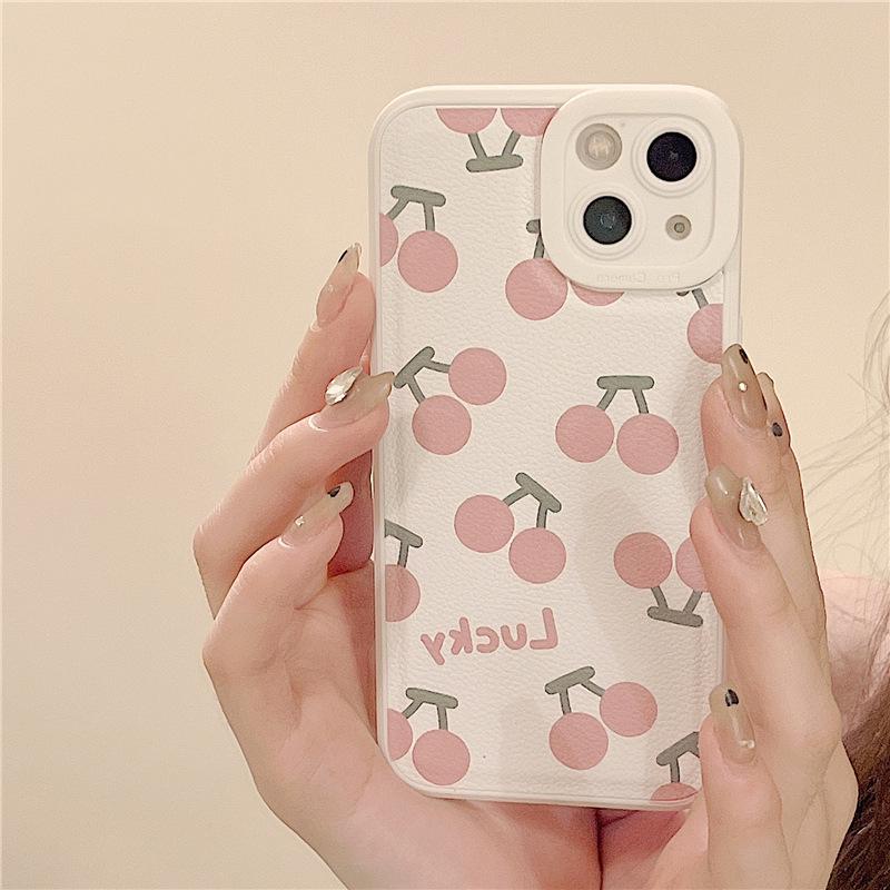 Zhitai Creative Cherry Leather Phone Case for iPhone 11/13 Pro/14/XS/678 iPhone 13 Pro
Zhitai Creative Cherry Leather Phone Case for iPhone 11/13 Pro/14/XS/678 iPhone 13 Pro