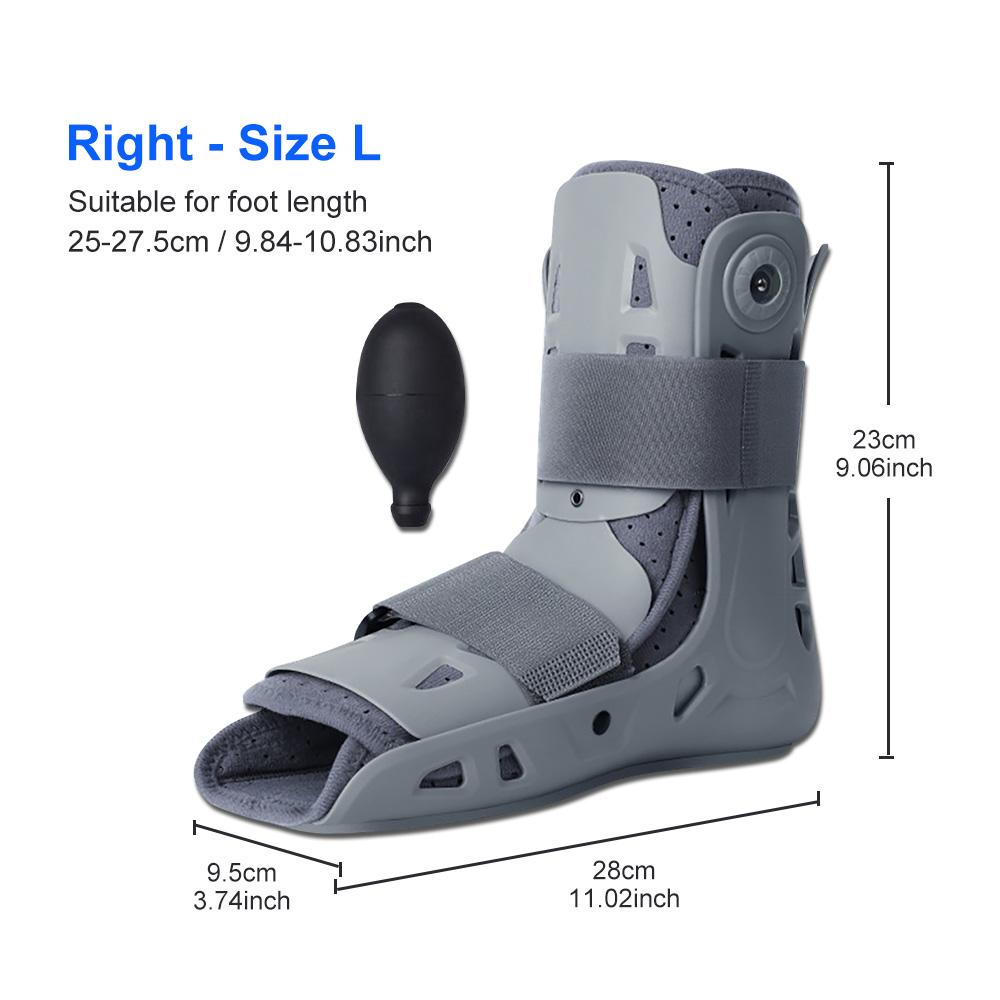 Ankle Joint Fixation Air Walker Boot for Broken Foot, Sprained Ankle Calf Tibiofibular Fracture Postoperative Rehab Fixator
Ankle Joint Fixation Air Walker Boot for Broken Foot, Sprained Ankle Calf Tibiofibular Fracture Postoperative Rehab Fixator