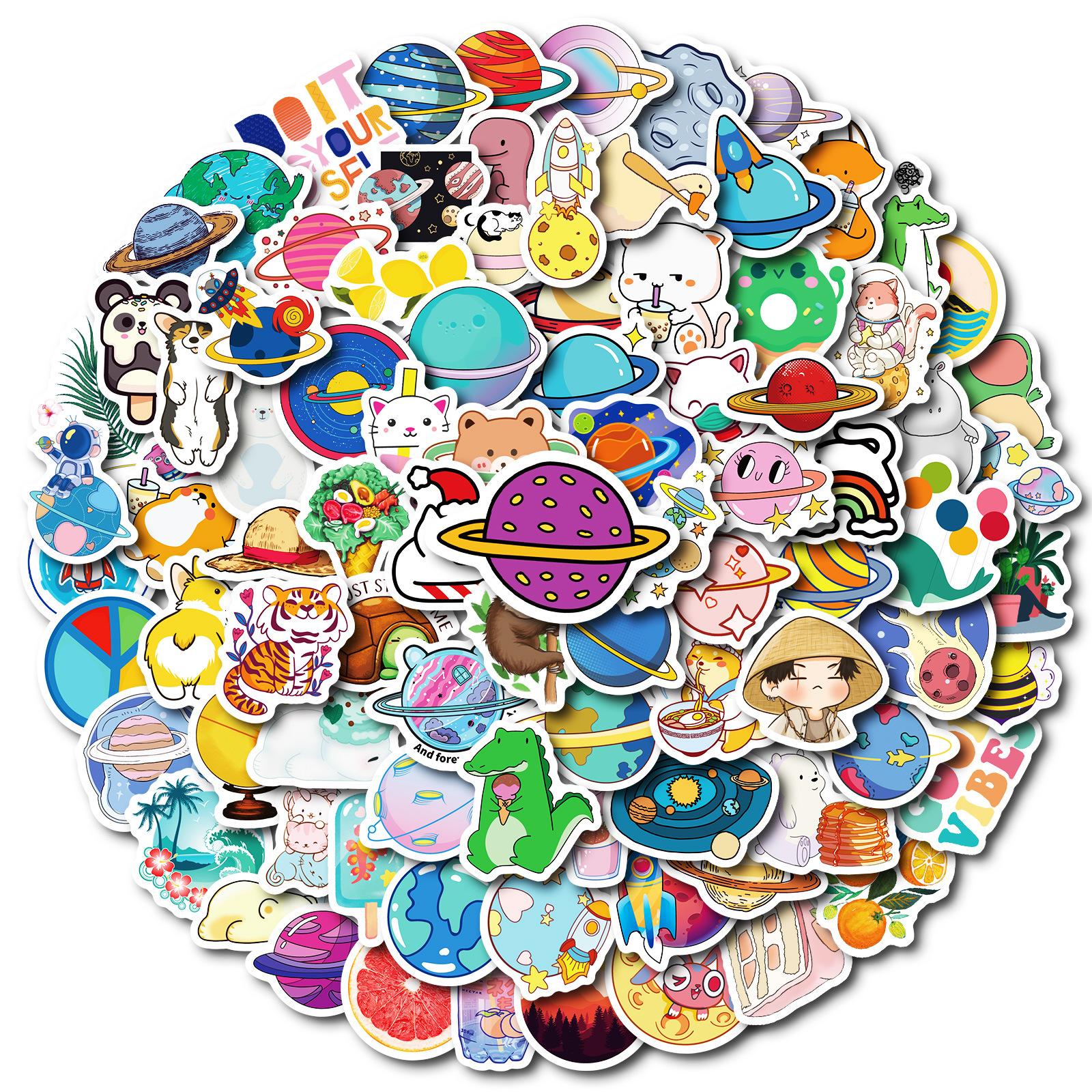 100 Ins Small Size 4Cm Graffiti Stickers Cartoon Hand-Painted Stickers Waterproof Decoration
100 Ins Small Size 4Cm Graffiti Stickers Cartoon Hand-Painted Stickers Waterproof Decoration