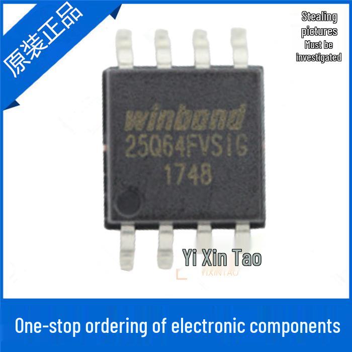 Original W25Q64FVSIG SOP-8 64Mbit 8MB Flash Memory Chip
Original W25Q64FVSIG SOP-8 64Mbit 8MB Flash Memory Chip