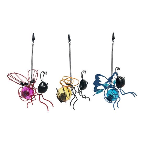 3 шт. Солнечные лампы-симуляторы пчел IP44 водонепроницаемые уличные подвесные лампы от насекомых с эластичной пружиной всепогодное освещенное украшение в виде пчелы для сада, патио 3pcs
3 шт. Солнечные лампы-симуляторы пчел IP44 водонепроницаемые уличные подвесные лампы от насекомых с эластичной пружиной всепогодное освещенное украшение в виде пчелы для сада, патио 3pcs