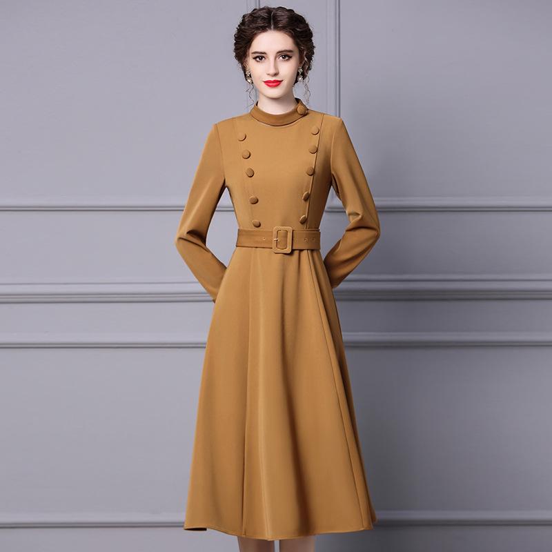 Zhilili Spring 2025 Women s Long Sleeve A-Line Dress - Slimming, Mid-Length Fit for Pear-Shaped Figures L
Zhilili Spring 2025 Women s Long Sleeve A-Line Dress - Slimming, Mid-Length Fit for Pear-Shaped Figures L