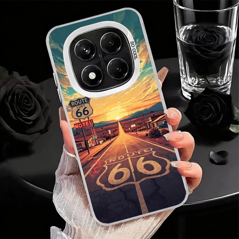 America Route 66 Shockproof Phone Case for Xiaomi Redmi Note 15 14 13 12 Pro Plus 11 11S 11T 5G Cover Anti Fall Fundas Redmi Note 13 5G
America Route 66 Shockproof Phone Case for Xiaomi Redmi Note 15 14 13 12 Pro Plus 11 11S 11T 5G Cover Anti Fall Fundas Redmi Note 13 5G