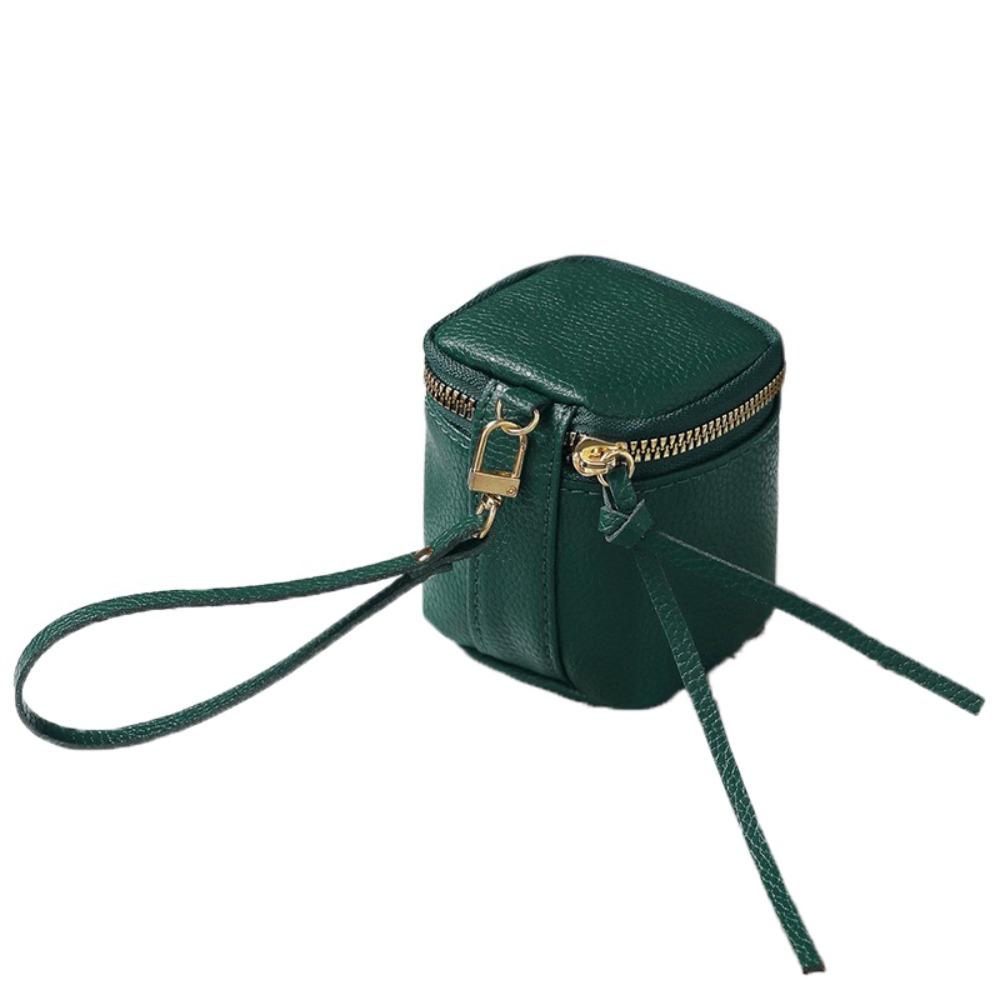 Кожаный кошелек на молнии, квадратная косметичка, персонализированная сумка для хранения помады, женская зелёный
Кожаный кошелек на молнии, квадратная косметичка, персонализированная сумка для хранения помады, женская зелёный