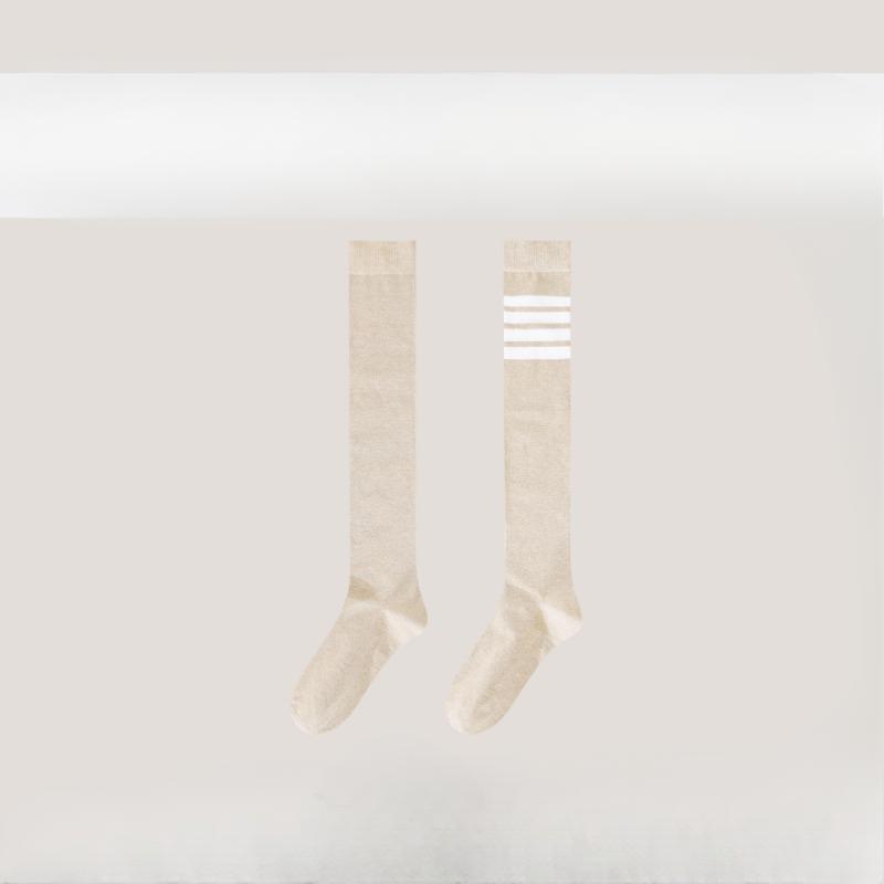 Women s Socks: Pure Cotton Striped Knee-high Socks, Sweat-absorbing, Breathable, Antibacterial, Deodorizing and Anti-athlete s Foot Socks 1 pair
Women s Socks: Pure Cotton Striped Knee-high Socks, Sweat-absorbing, Breathable, Antibacterial, Deodorizing and Anti-athlete s Foot Socks 1 pair
